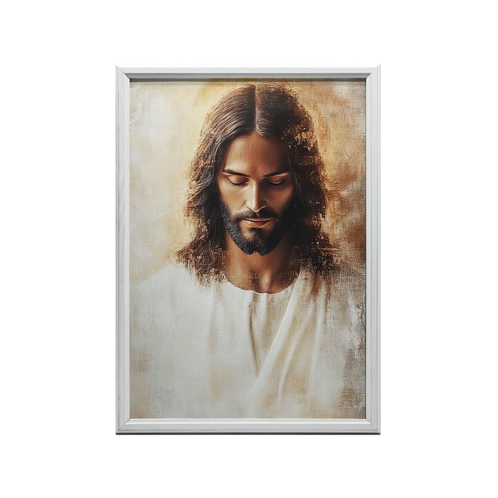 Jesus In The Peace Of The Heart Jesus In The Peace Of The Heart, 70X100 Cm, Unframed, Matte Paper 230 Gsm