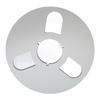 Professional 1/4 10.5 Inch Empty Reel 3 Hole Aluminum Alloy Takeup Reel Opening Machine Parts Reel Reel To Reel Tape Recorder