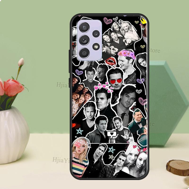 The Vampire Diaries Fodral För Samsung A54 A34 A24 A14 A51 A71 A12 A22 A32 A52 A72 A73 A33 A53 A13 Baksida