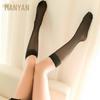 Manyan Sexy Soft Elastic Sheer Lingerie Stockings - Beautiful Half-Tube Design 7135