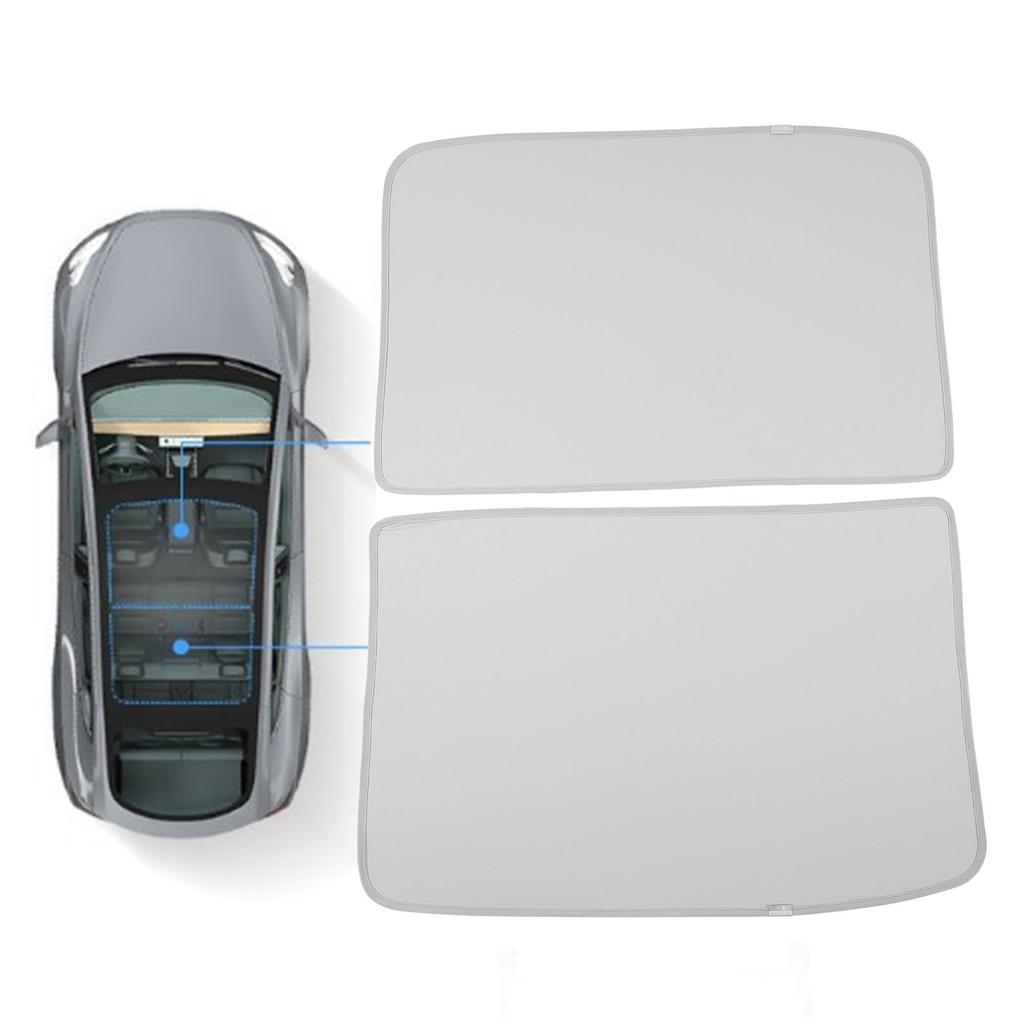 Glass Roof Sunshade Heat Insulation UV Split Type