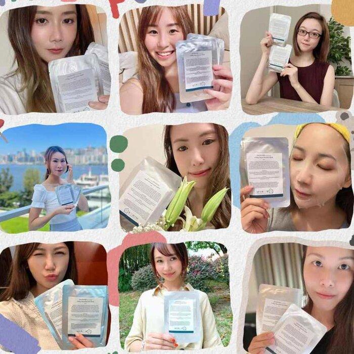 Let'S Bloom 4-Way Aqua Booster Mask [Moisturizing / Pore Minimizing / Brightening]