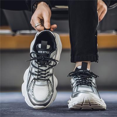 Men's Shoes 2025 New Summer Versatile Sports Trendy Shoes Youth Popular Mesh Breathable Casual Fashion Dad Shoes