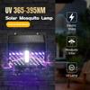 Solar Light Solar Bug Zapper Outdoor Mosquito Killer With Motion Sensor Waterproof Solar Powered Fly Trap For Garden Yard Wall