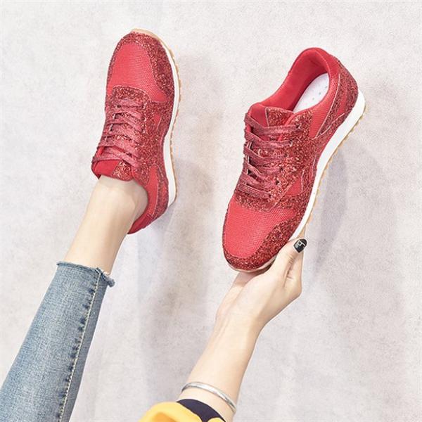 Women Shoes Muffin Rhinestone New 