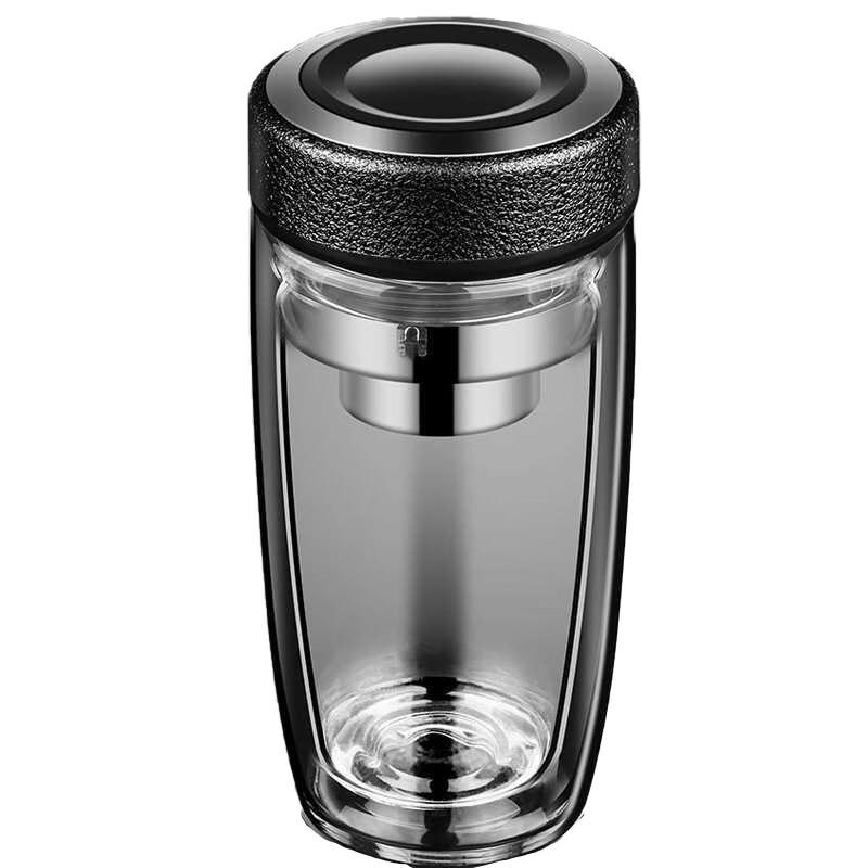 Gentleman's Double-Layer Glass Tumbler