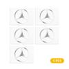 BTY4  2/5/10pcs 3D Metal Car Emblem Sticker Decor Badge Decal Interior Styling For Mercedes benz A B R G Class GLK GLA w204 W251 W463