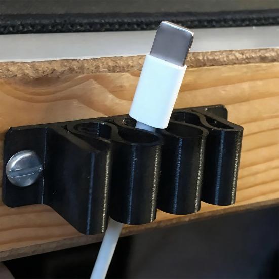 Cable Organizer Clips Self Adhesive Cord Keeper for Desk Car Nightstands Office Portable Wire Holders for USB Charging Cable Power Cords