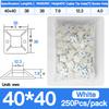 250/500/1000pcs Zip Tie Mounts Durable Clip Clamp Wall Holder Base Adhesive Backed Cable Ties Mount Holder Cable Wire