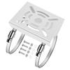 Heavy Type Iron Poles Mount Brackets Security Cameras With Adjustable Hose Clamps For Outdoor Installation