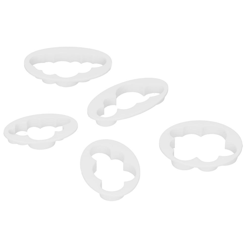 10pcs Raised Cutter Walls Cookie Cutter Set Cloud Shape Fondant Cutter  Cookie Baking