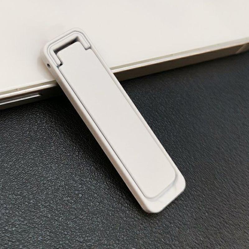 

Ультратонкий міні-тримач, металевий складаний кронштейн для мобільного телефону, задня наклейка, невидимий портативний мобільний телефон, настільна підтримка для iPhone білий