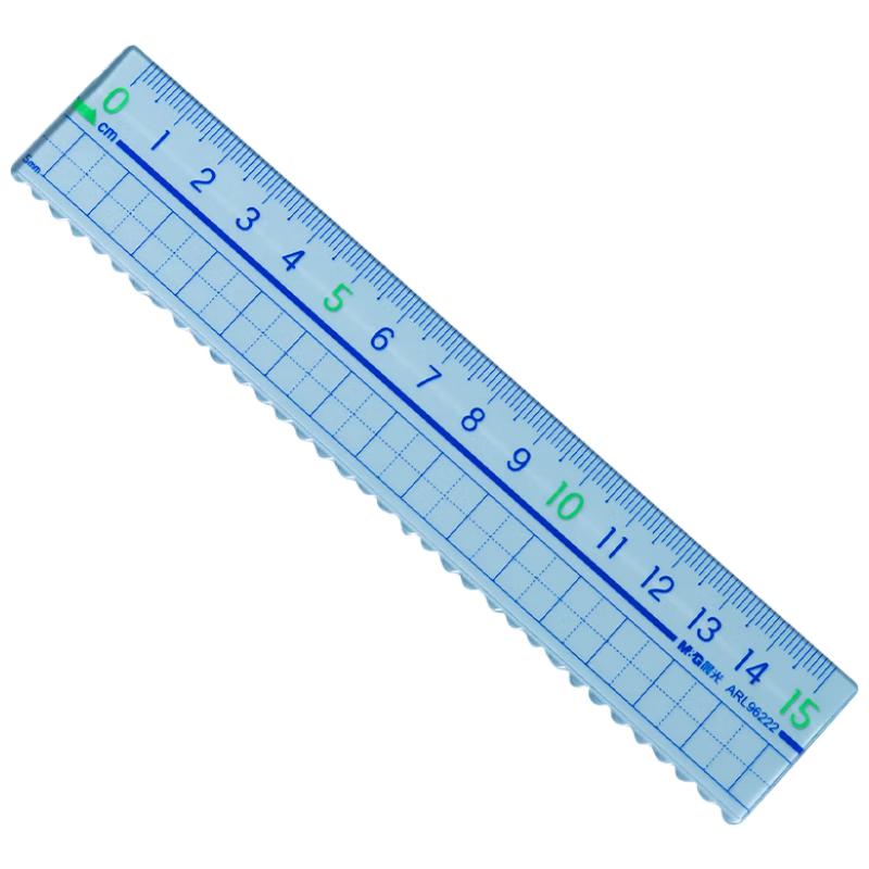M&G High Transparency Acrylic Straight Ruler 15cm