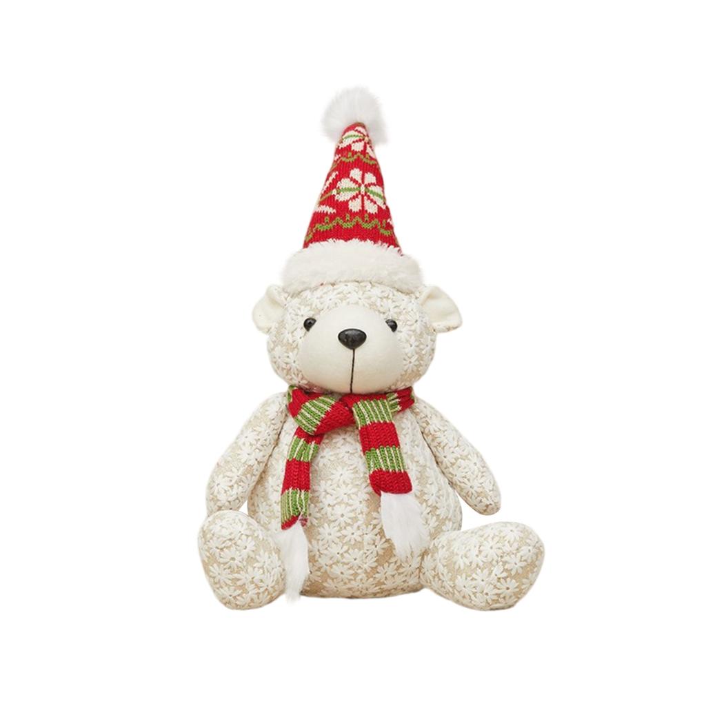 Cute Christmas Fabric Ornaments, Cartoon Dolls And Figurines, Decorative Children's Gifts