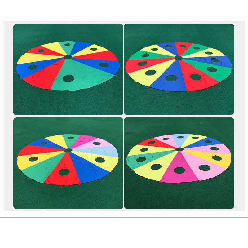 Rainbow Parachute Whack-a-Mole Game: Outdoor Early Education & Parent-Child Activity