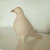Sustainable White Ecomix Dove Sculpture - Handcrafted Peace & Hope Home Accent Decor
