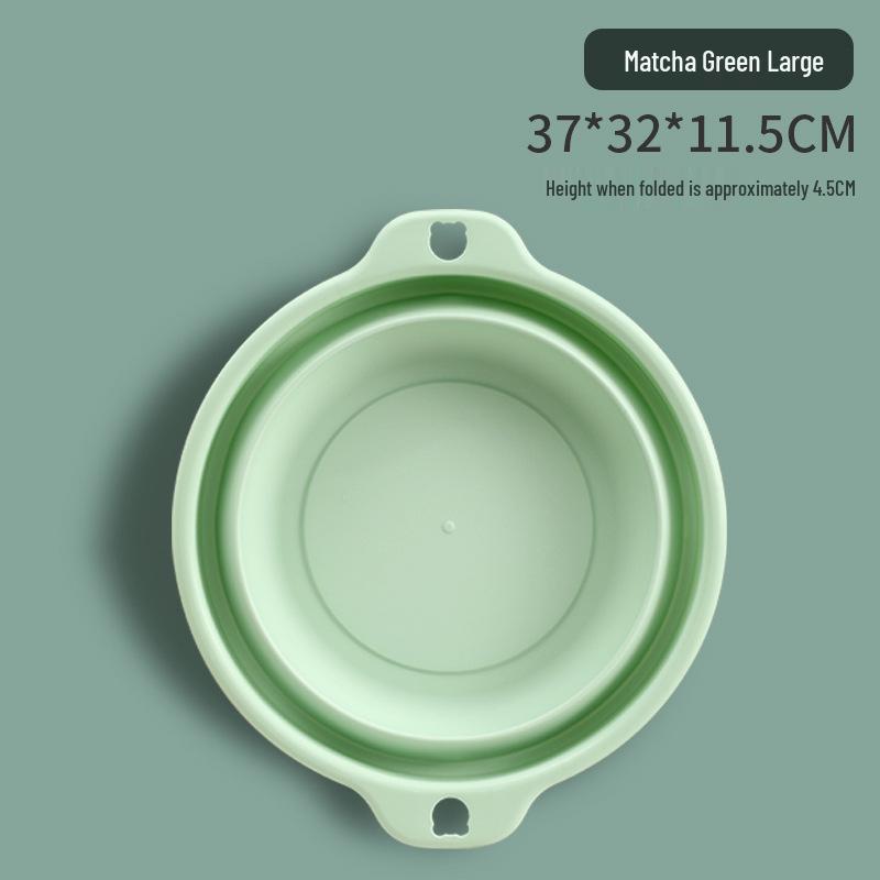 Portable Foldable Washbasin for Dorms, Outdoor Travel, and Household Use