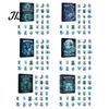 Christmas Countdown Surprise 24 Days Highland Cow Advent Calendar 2026, for Seasonal Party Decorations Kids Adults, Acrylic Cattle Ornaments