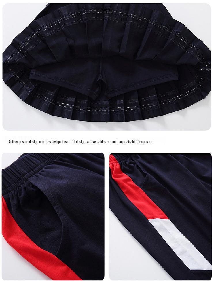 Elementary School Summer Short Sleeve Sports Set for First Grade & Kindergarten