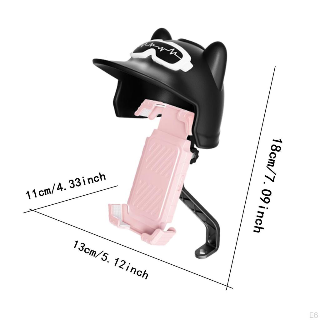 Motorcycle Phone Holder with Mini Holder,Stable,for
