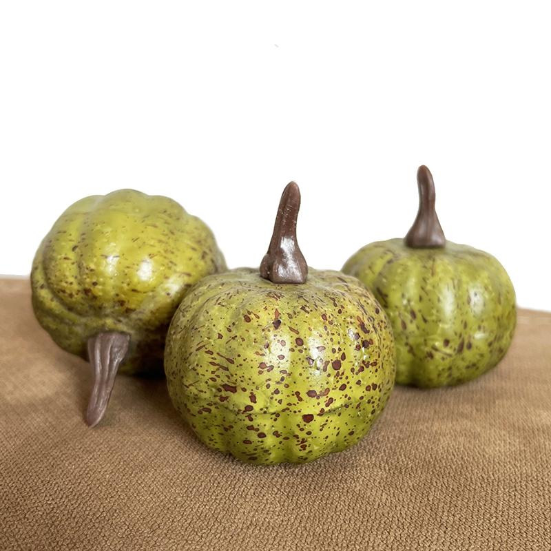 Simulation 4.5Cm Small Pumpkin Decorations Halloween Christmas Home Party Desktop Layout Fruit Vegetable Crafts Photograph Prop