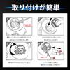 Novsight L1B LED Fog Lamp, White (9000 LM/6,500k), Memory Function, Vehicle Inspection Compatible, DC
