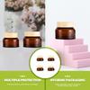 5Pcs Refillable Cream Containers 15G Travel Jars with Lids for Lotion Makeup Body Butter Nail Tips Beads Glitter Gems
