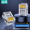 RJ11 6P6C Gold-Plated Telephone Connector Plugs