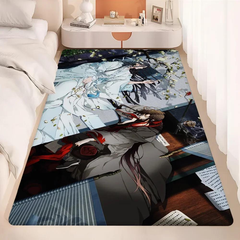 Mo Dao Zu Shi MDZS Anime Floor Mat Cheaper Anti-slip Modern Living Room Balcony Printed Bedside Mats