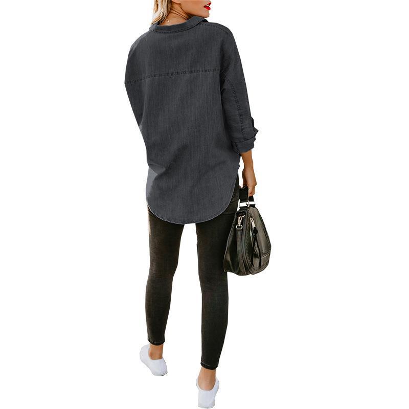 European & American Women's Long Sleeve Casual Shirt - Versatile Autumn Style (2026)