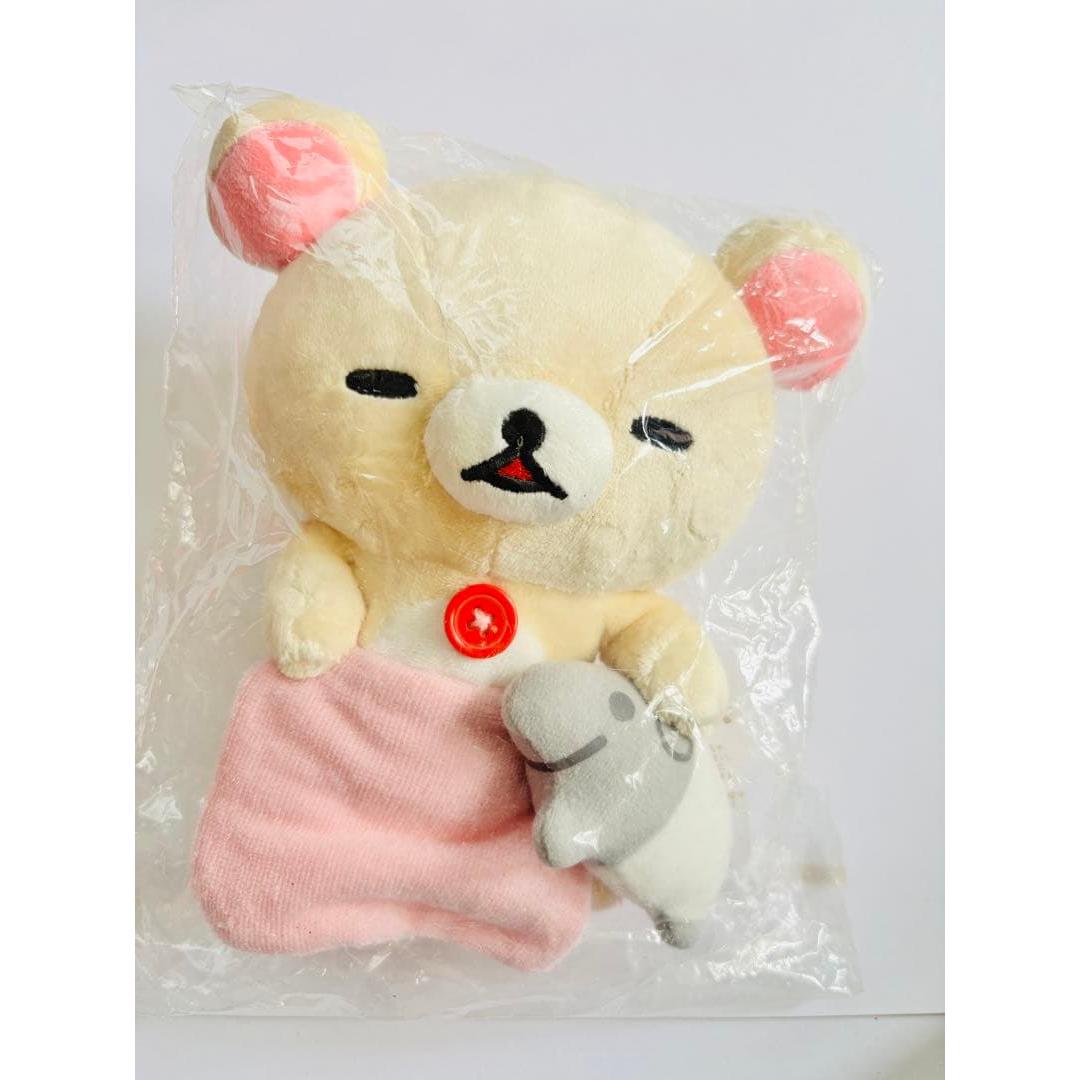 Rilakkuma Collected Plush Toy Early Korilakkuma and Baku Itome 2006 Rare