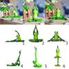 3D Frog Figurines Statue Craft Decoration Miniatures Desk Ornament Shelf Display Furnishing Model Statue