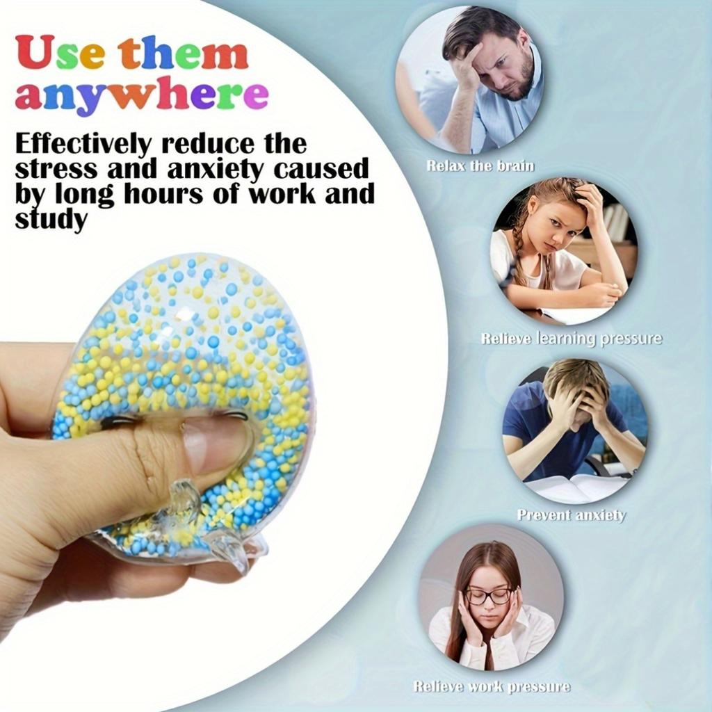 1 piece of stress relieving toy, stress relieving ball, and octopus squeeze ball suitable for children and adults!
