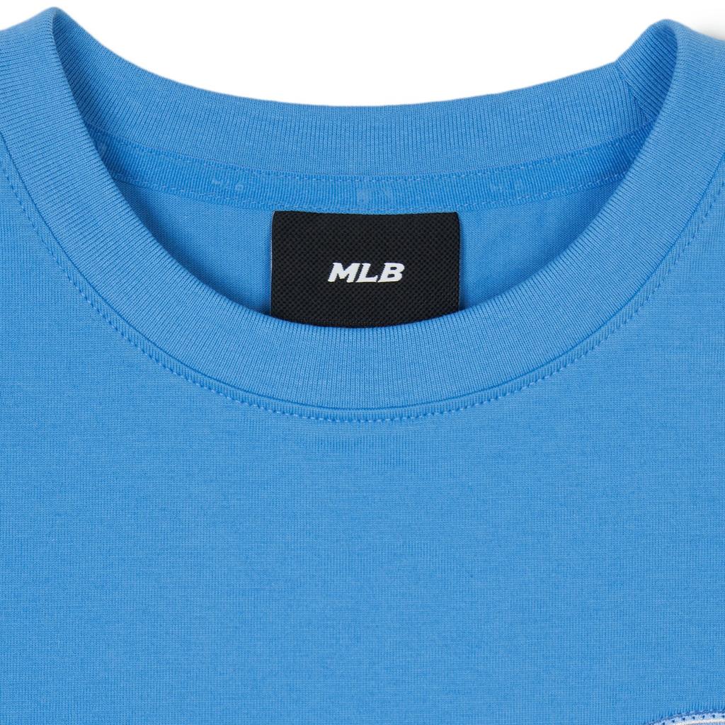 New MLB T Shirts Women's Blue 3FTSV1843-07BLS