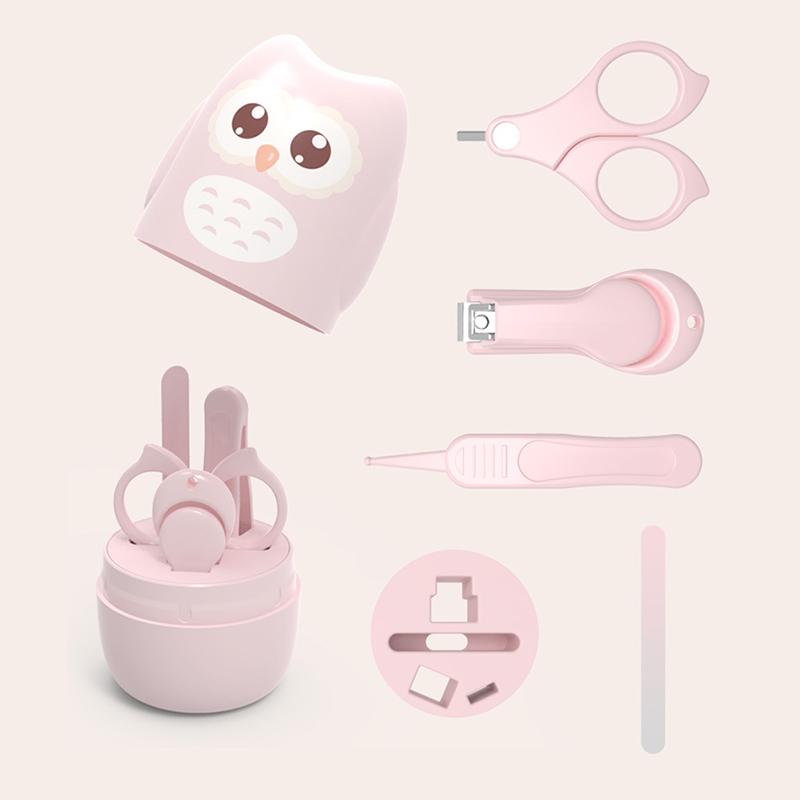 Baby-Pflege-Werkzeug-Set Säuglings-Nagelknipser Kinder Hygiene-Pflege Thermometer Schere Nagelfeile Neugeborenes Baby Maniküre-Set Pflege-Set