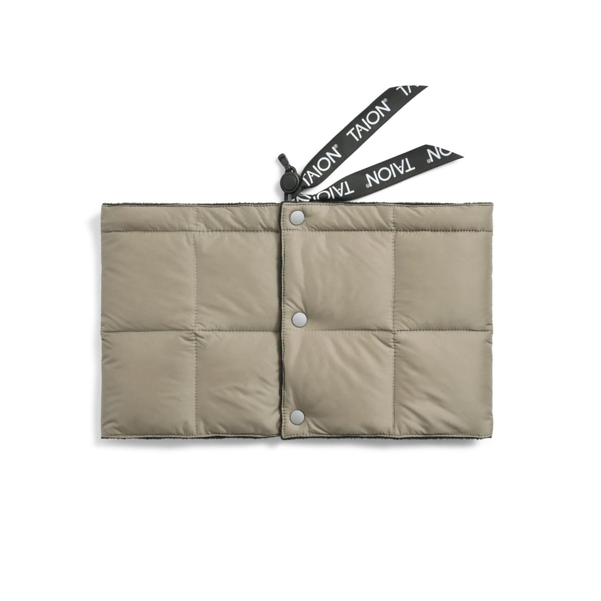 

Taion Goods Пуховый шарф-воротник 203A зелёный