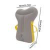 Ergonomic Support Inflatable Travel Pillow Lightweight Travel Neck Pillow  Office Rest