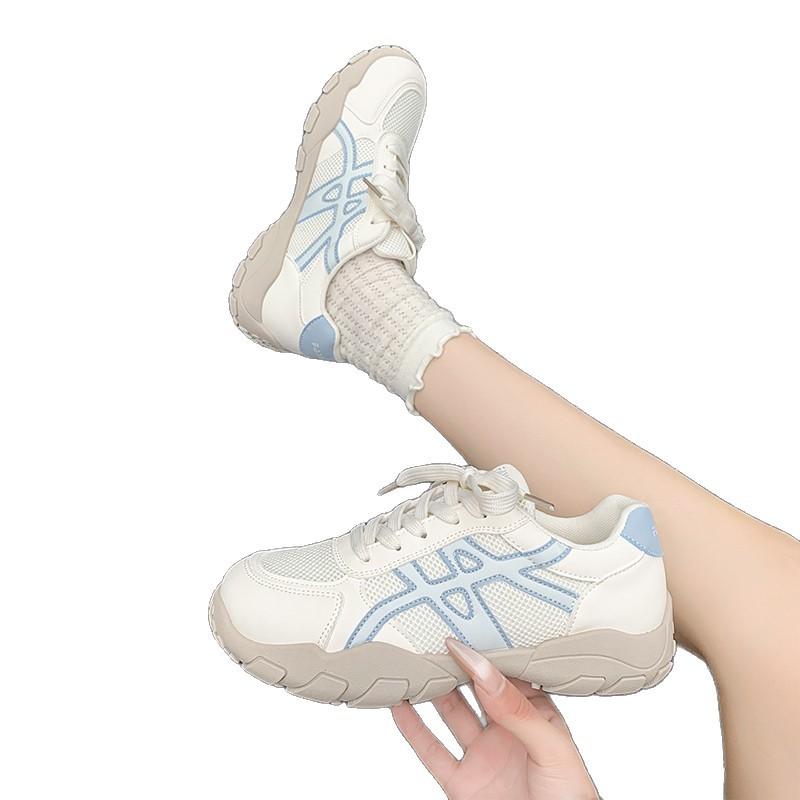 Platform dad shoes women's autumn 2025 new height-increasing casual single shoes Forrest Gump shoes soft-soled sports shoes running shoes