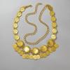 Moroccan-Style Bride Belt Jewelry Chain Metal Hollowed-Out Geometric Pattern Vintage Wedding Dress Performance Belt