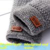 1 Paar Schwarze Unisex Halbfinger Fingerlose Handschuhe Für Damen Herren Wolle Strick Handgelenk Baumwolle Gothic Handschuhe Winter Warm Trainingshandschuhe