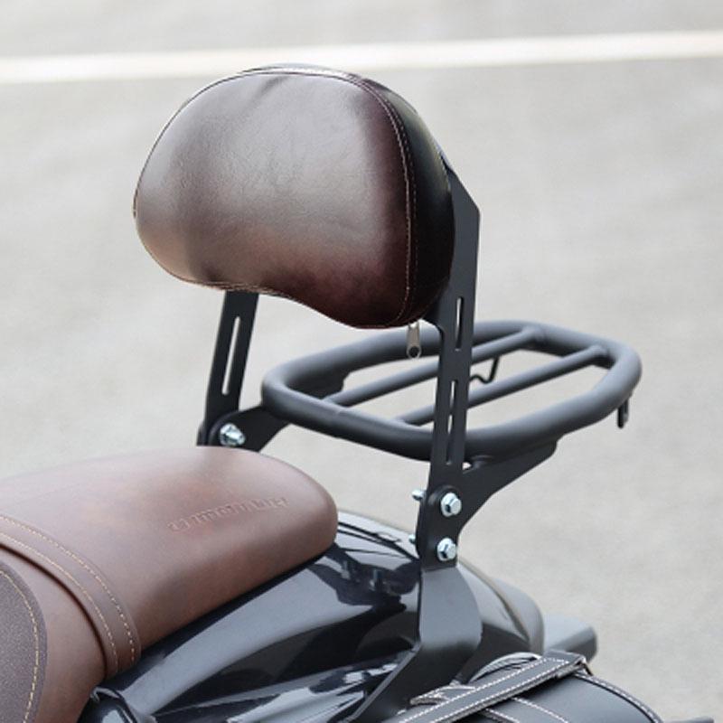 Qianjiang Flash 250 Front Bumper Guard, Anti-Fall Bar, Flash 150 Rear Backrest & Quick-Release Side Bags