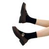 Shallow Mouth Mary Jane Shoes Women's 2025 Spring and Autumn Retro Round Head Low Heel Single Shoes Wind Uniform Small Leather Shoes