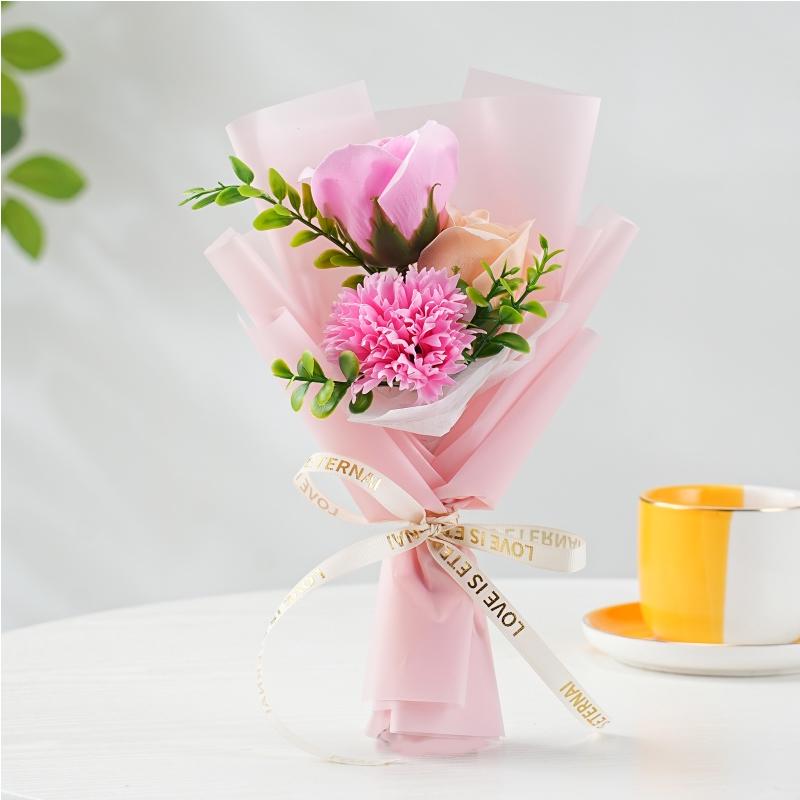 Scented Soap Rose Bouquet: Perfect Gift for Mother's Day, Valentine's, Birthdays - Ideal for Girlfriends, Moms, Besties, Teachers.