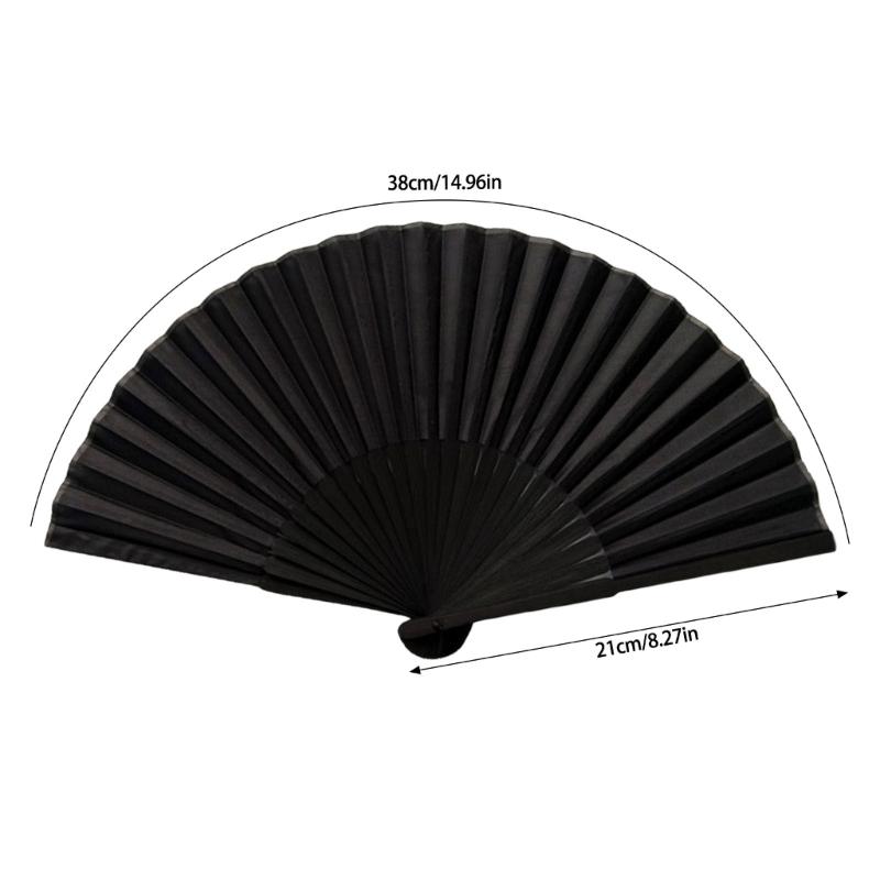 Handheld Fans Folding Hand Fan Silk Bamboo Hand Held Fan for Performances,Wedding Party Decorations Hand Held Fan Gifts