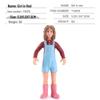 Cross-Border Farm Scene Worker Doll: Female Farmer with Shovel Ornament for Model Landscaping