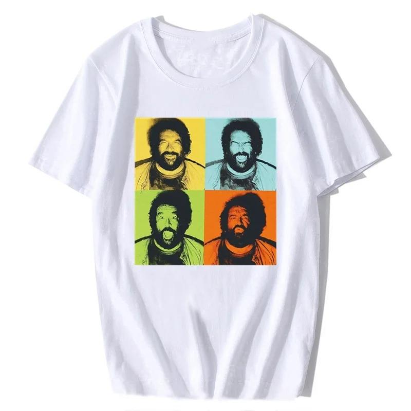 

Буд Спенсер Футболка Популярное Искусство Мужская _ Женская Футболка Мужская Футболка С Принтом Во все тяжкие Футболка С Принтом Для Мужчин Модная Уличная Одежда 4XL