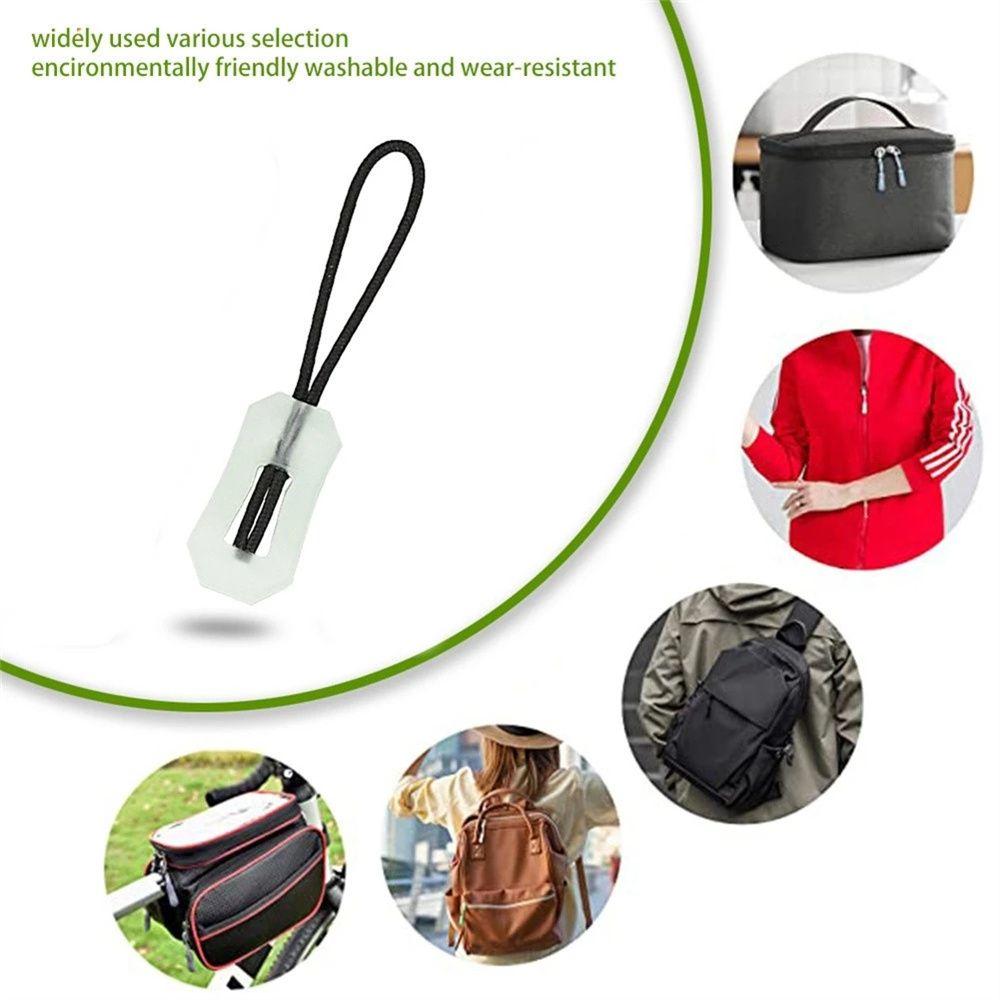 Markers Glow In The Dark Anti-theft Zipper Night Zipper Rope Tent Zippers Pull Rope Zipper Puller