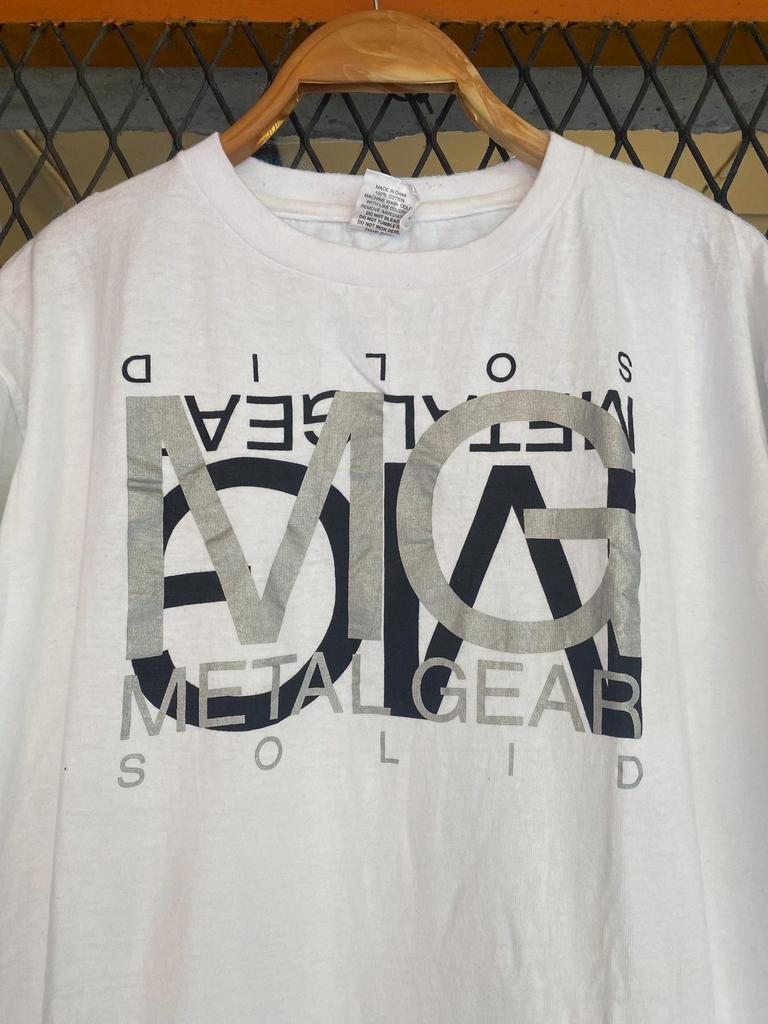 Vtg Late 90s Metal Gear Solid Promo T shirt / Video Games / Playstation / Hideo Kojima