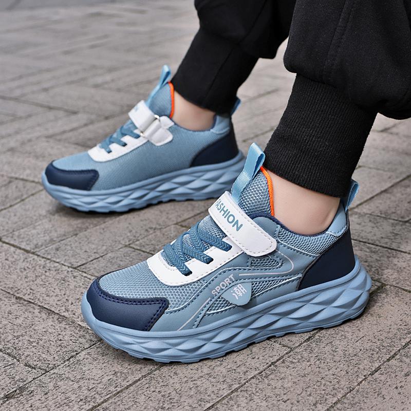 Kids Breathable Mesh Sport Sneakers Casual Walking Shoes Sizes 28-40 for School Play Training Travel and Everyday Active Wear