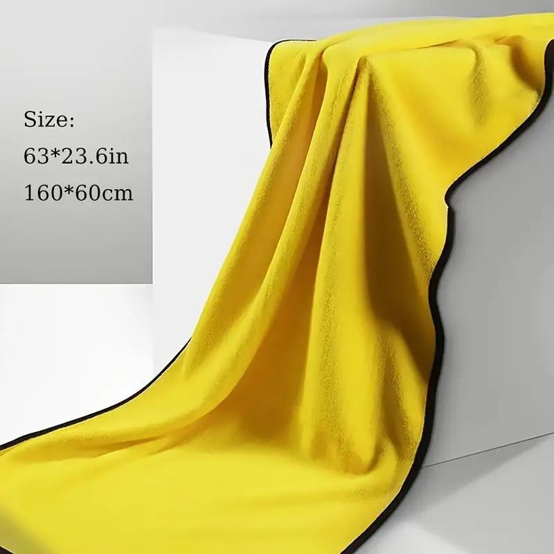 

1/3 шт. Мягкие утолщенные полотенца из микрофибры для чистки автомобиля, быстросохнущие тряпки для протирки окон и зеркал, двухслойные чистые салфетки для дома 1pc